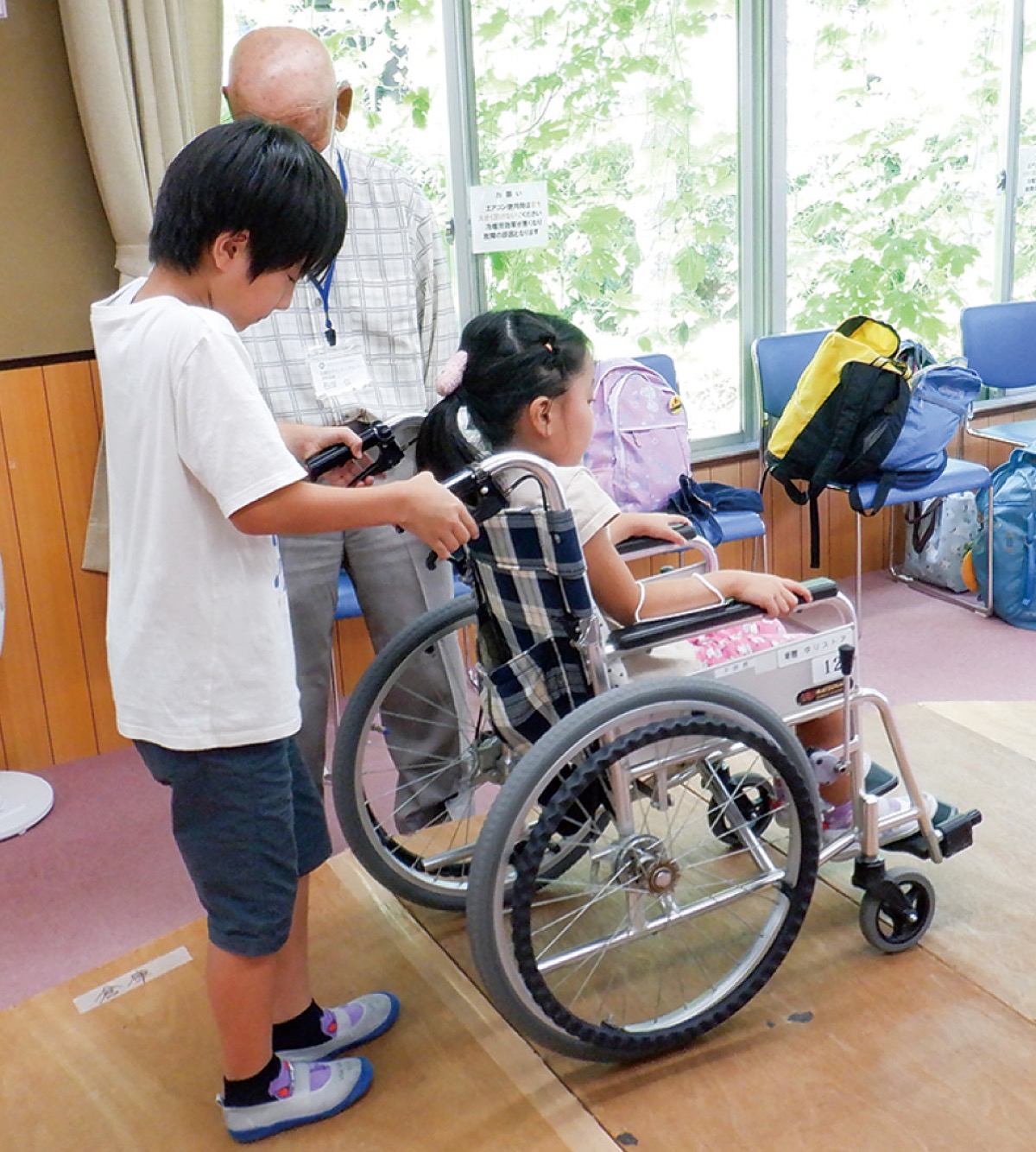 夏休みにチャレボラ体験
